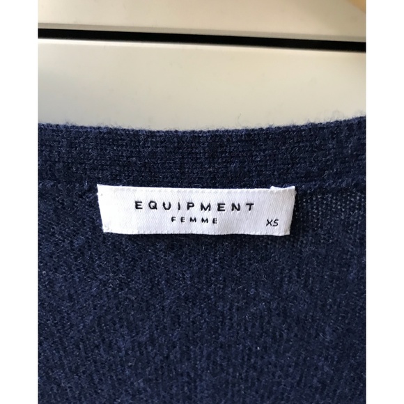 Equipment Sullivan 100% Cashmere Cardigan Sweater - Picture 6 of 6